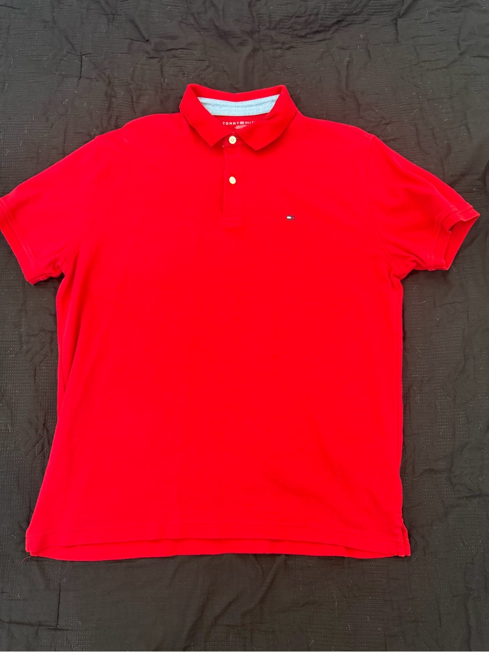 Tommy Hilfiger Bright Red Men’s Polo Shirt